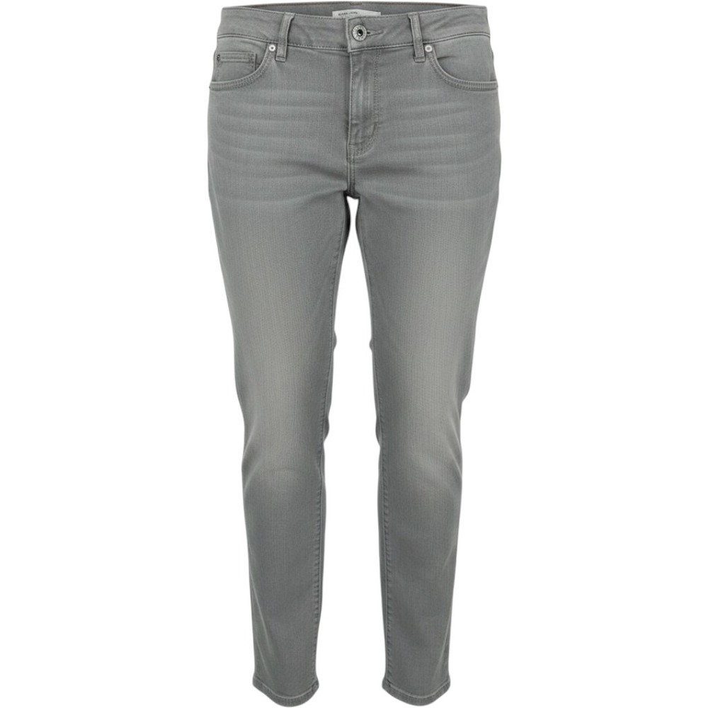 Zerres Comfort-S Jeans Womens 12S Grey Slim Fit Stretch Denim Casual Minimalist
